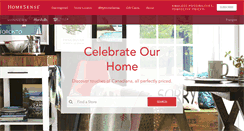 Desktop Screenshot of homesense.ca