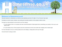 Tablet Screenshot of homesense.co.uk